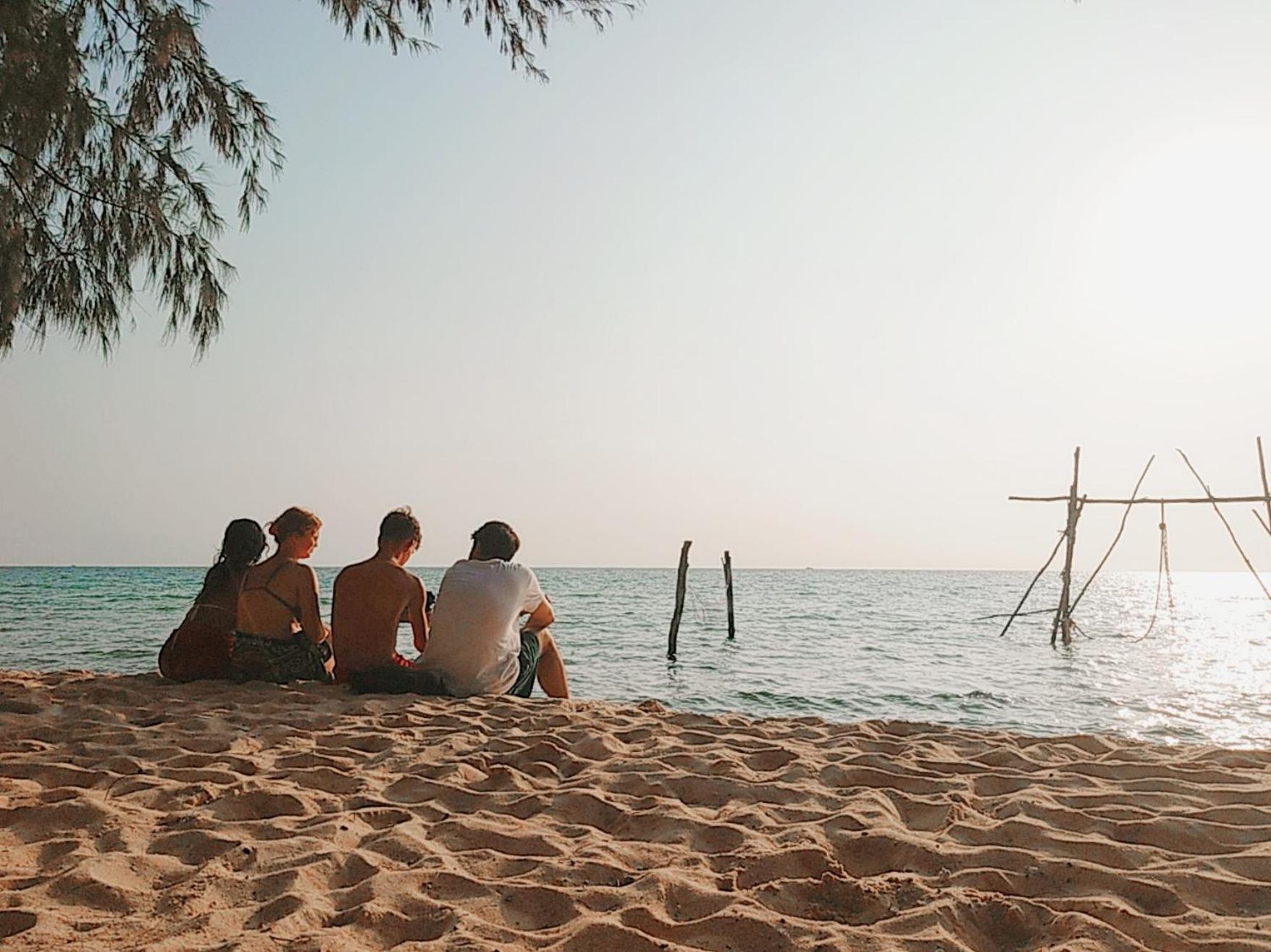 Paradise Sunset Beach Đảo Koh Rong Samloem Ngoại thất bức ảnh